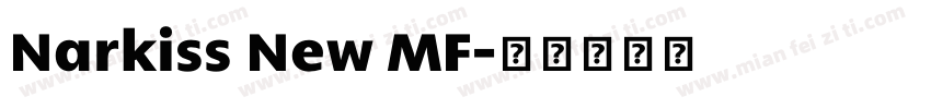 Narkiss New MF字体转换